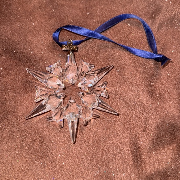 Swarovski Other - 🐈‍⬛ Swarovski 2007 crystal Snowflake  Star